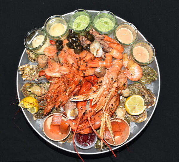 Plateau de Fruits de Mer « Escapade royale » – 2 pers.