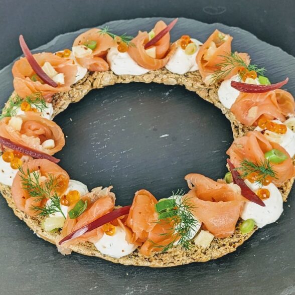 Couronne de Saumon fumé